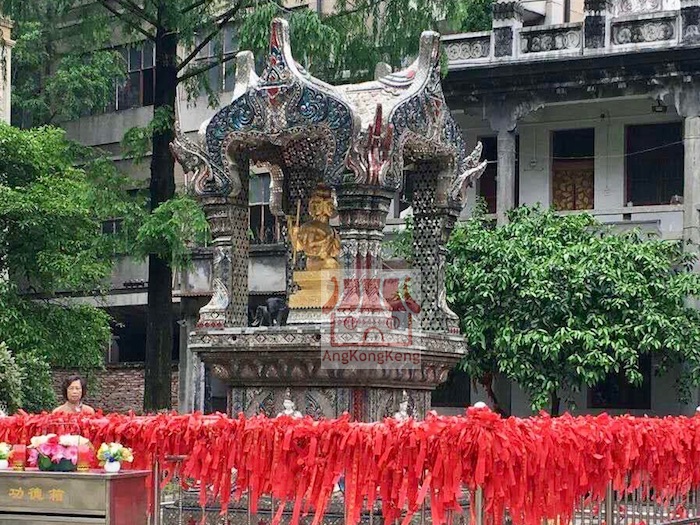 中国湖北武汉市古德寺四面佛China HuBei Sheng WuHan Shi GuDeSi Temple Four Faces Buddha