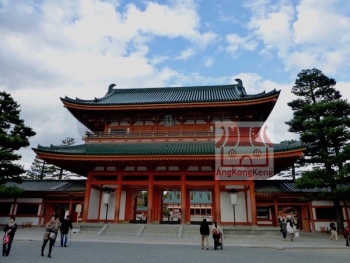 日本京都平安神宮Japan Kyoto Heian Jingu Shrine